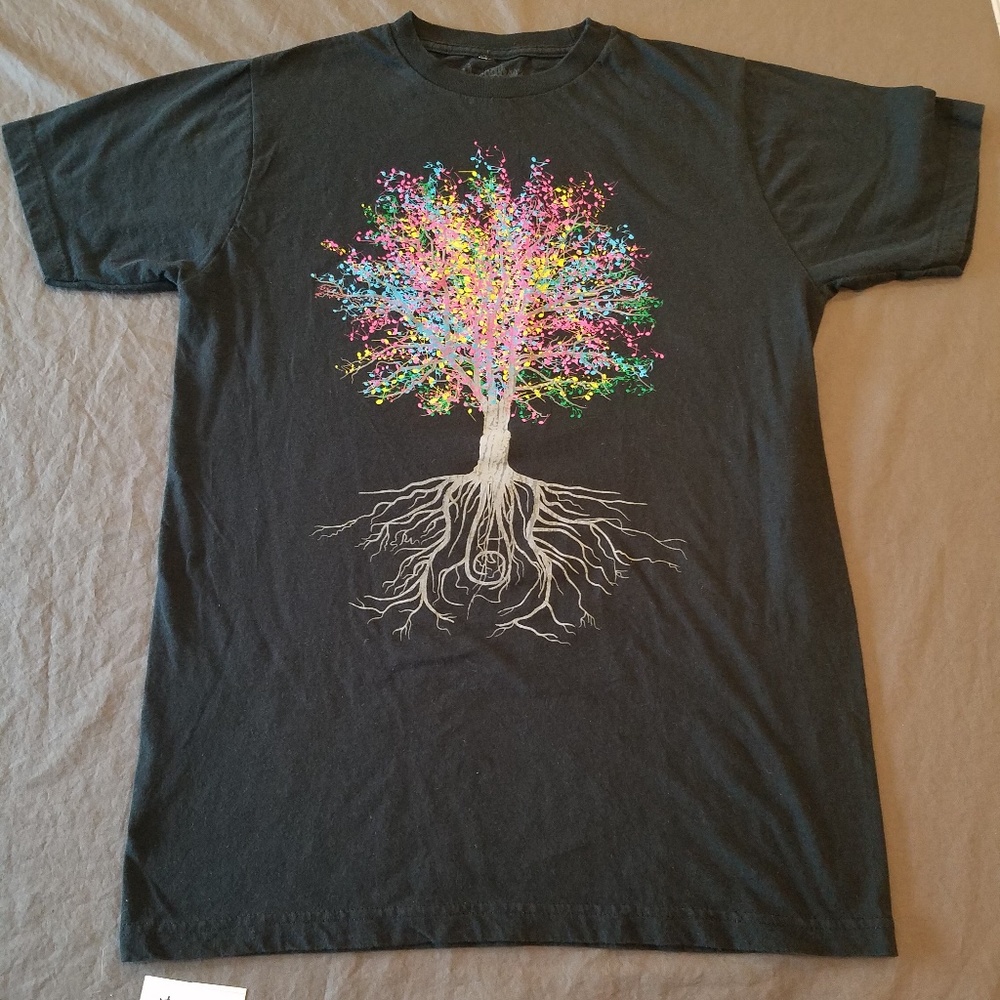 Threadless Brand Music Note Tree Graphic Tee